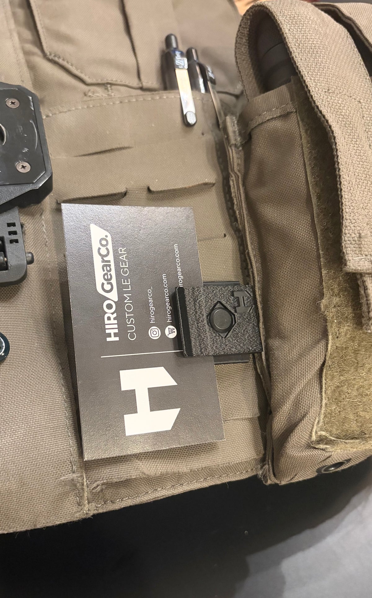 The SPIN Clip | MOLLE ID Holder | Law Enforcement Gear