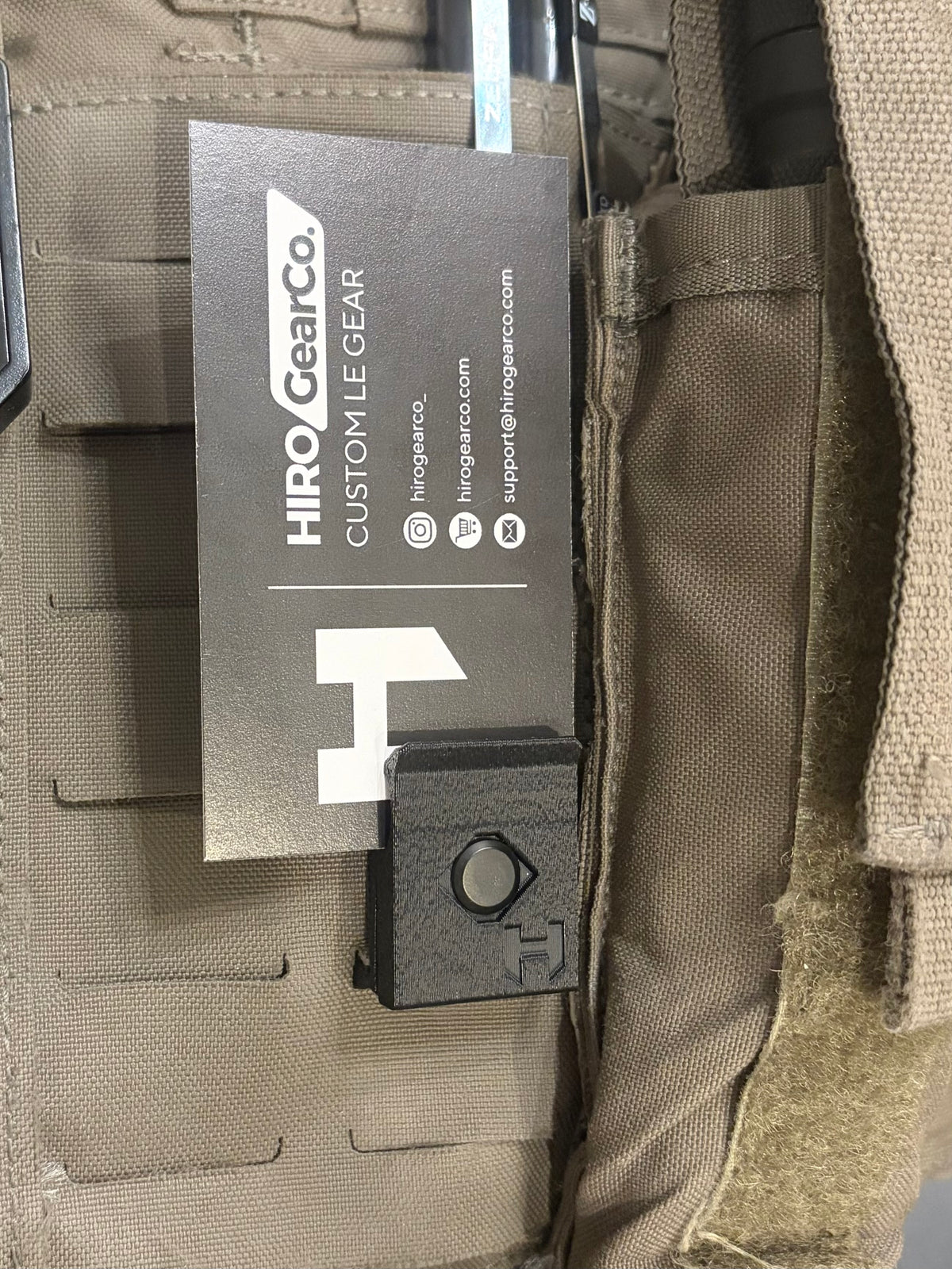 The SPIN Clip | MOLLE ID Holder | Law Enforcement Gear