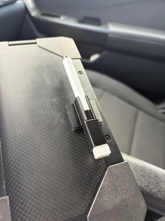 Tactical Note System pen designed for quick notes for police officers