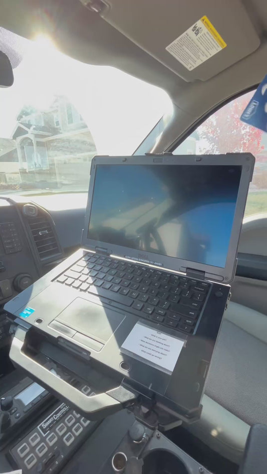 Computer Mounted ID Holder | Law Enforcement Gear