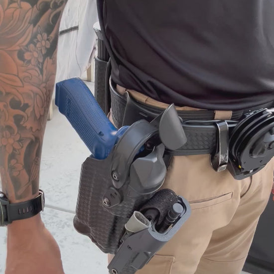 Flip Up Tourniquet Holder for law enforcement demo video